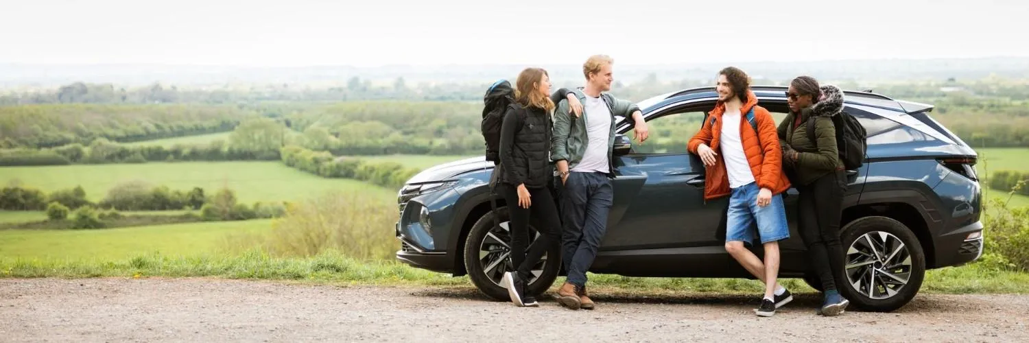 Confident auto insurance advisor reviewing policy details